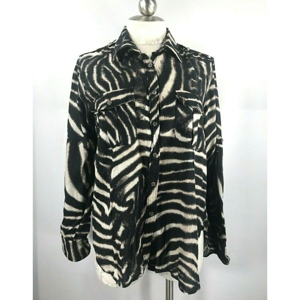 Ralph Lauren Denim & Supply L Safari Shirt Cotton